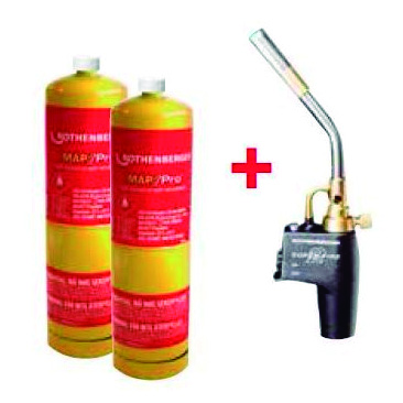 ROTHENBERGER PR3564400 KIT SOPLETE SUPER FIRE 2 + 2 MAPP US